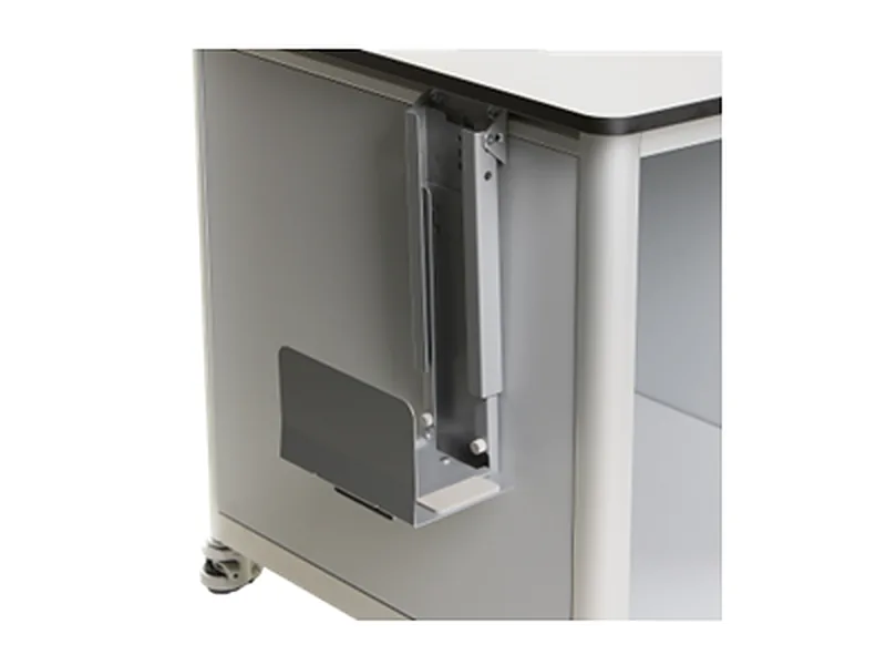 CPU-Halter an der Tischseite